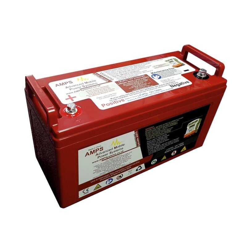 12V 120Ah LiFePO4 - Lithium Iron Phosphate Battery w/ Bluetooth