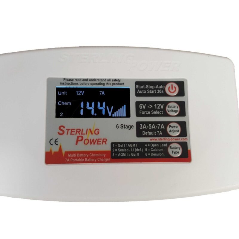 Ultra Portable 7A Battery Charger
