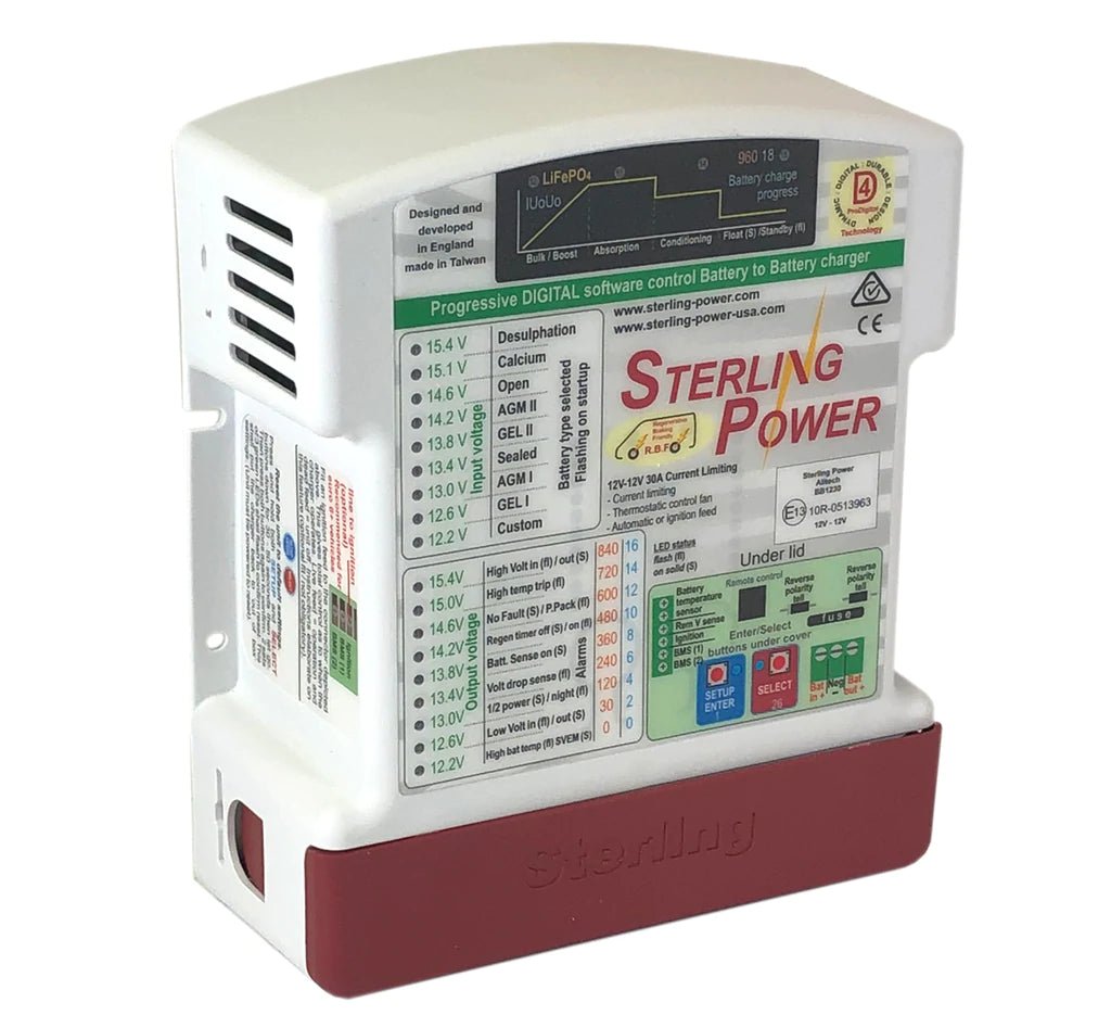 BBS1230 - 12V to 12V 30A DC DC charger w/ solar input - Image 6