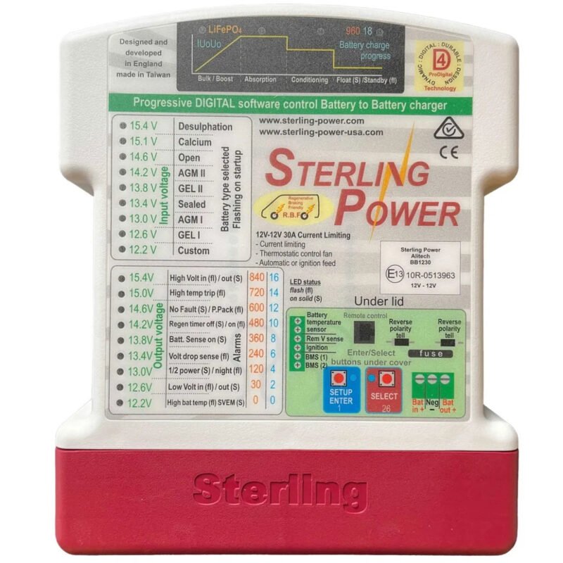 BB1230 - 12V to 12V 30A DC DC charger