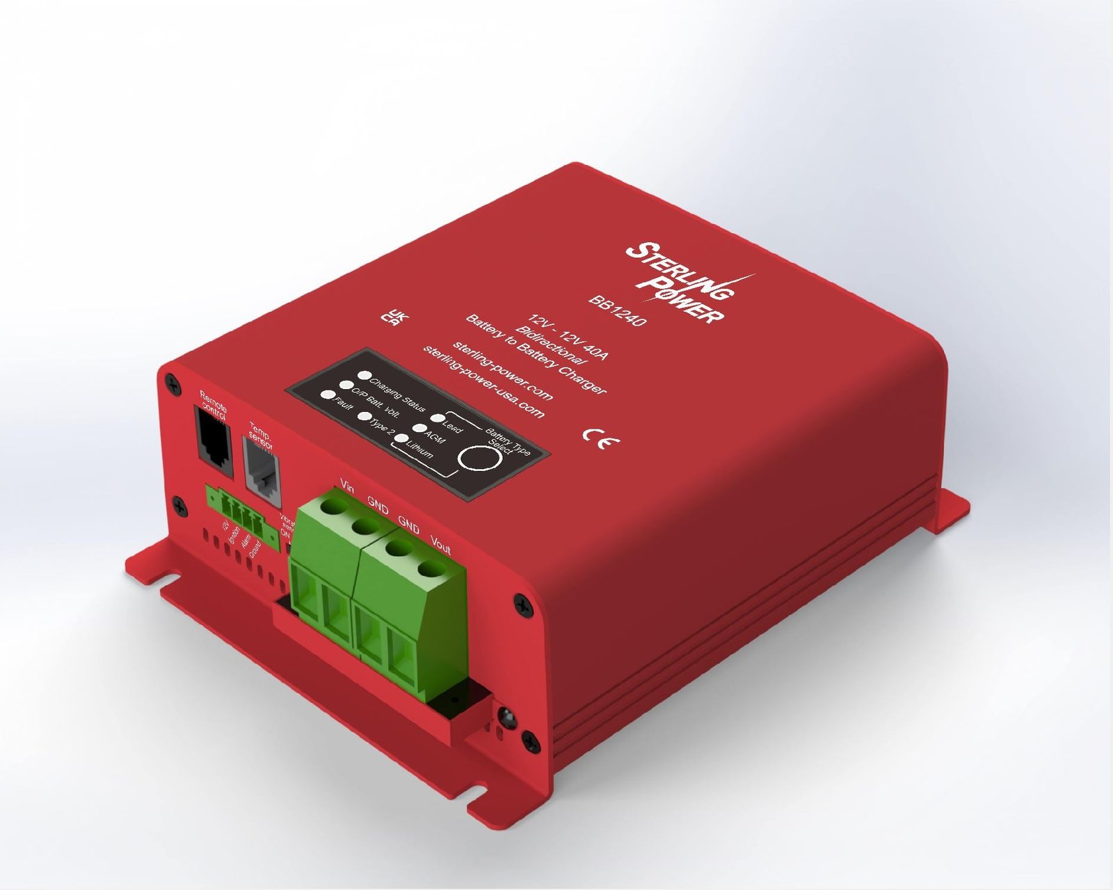 2025 Model 12V to 12V DC to DC Chargers 10A | 15A | 20A | 25A | 40A | 70A | 120A | 170A | 200A models + Remote Control (optional) - Image 8