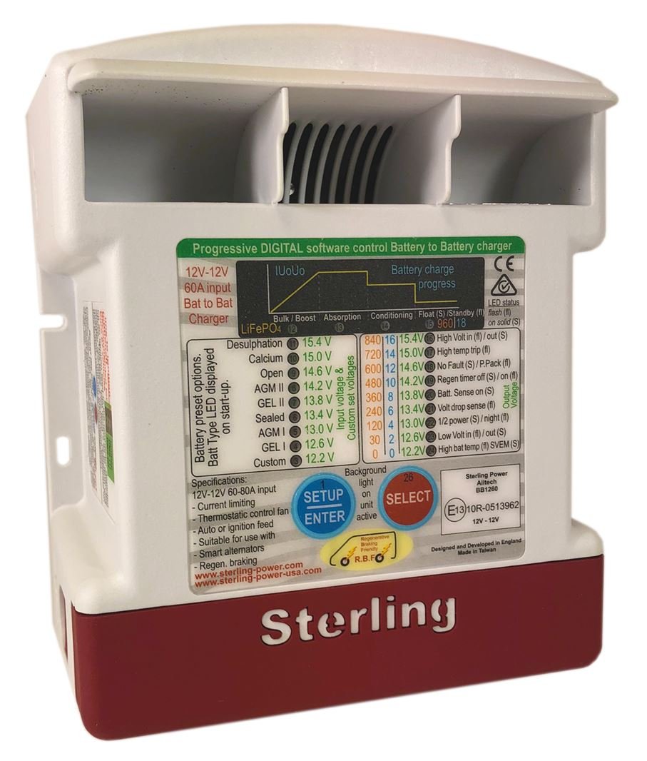 BBS1230 - 12V to 12V 30A DC DC charger w/ solar input - Image 3