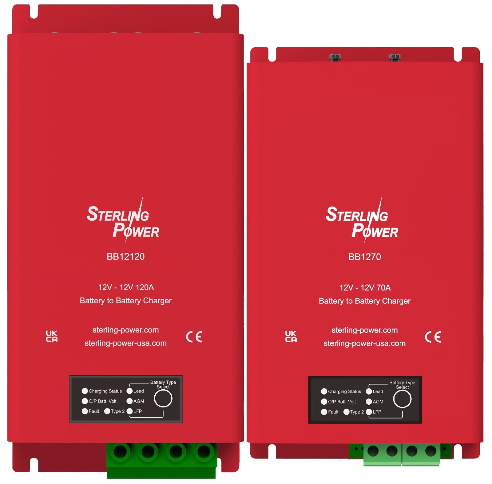 2025 Model 12V to 12V DC to DC Chargers 10A | 15A | 20A | 25A | 40A | 70A | 120A | 170A | 200A models + Remote Control (optional) - Image 2
