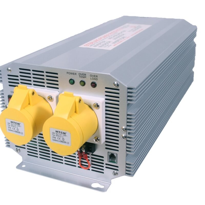 12V / 24V 2500W 110V Quasi Sine Wave Inverter with Engine Interlock