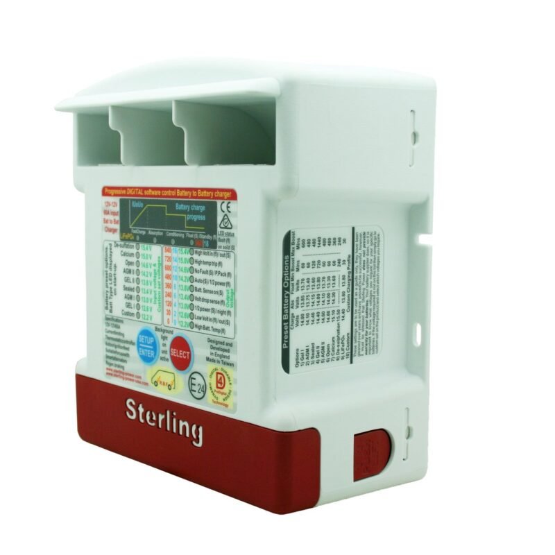 BB122470R - 12V to 24V Battery to Battery Charger 70A input with 1 year warranty (BRAND NEW, OLD LABEL)