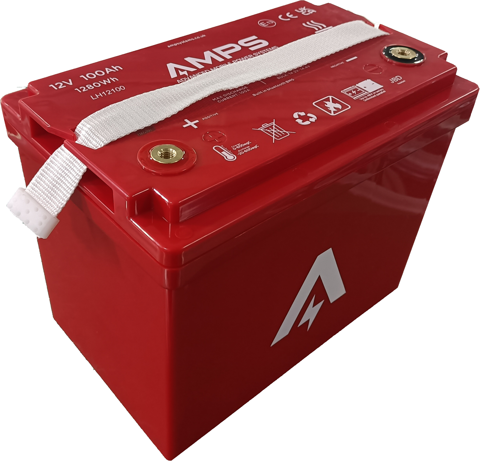 Heated 12V 100Ah / 200Ah | 36V 50Ah | 48V 125Ah LiFePO4 LH Series (5 Year Warranty) w/ Bluetooth