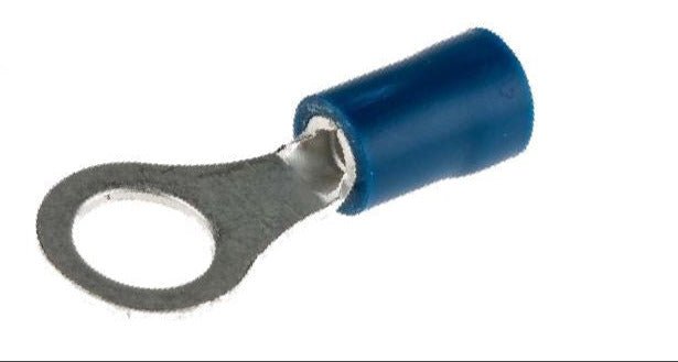Ring Terminals Blue 1.5-2.5mm2 16-14 gauge multipacks