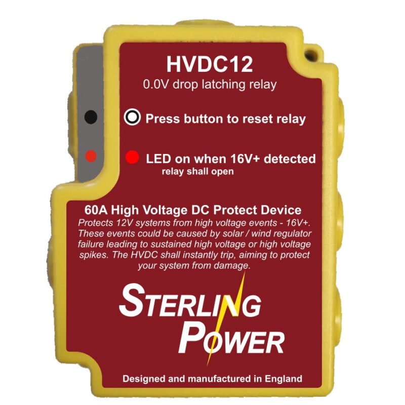 12V battery High Voltage Protection Device 60A rated