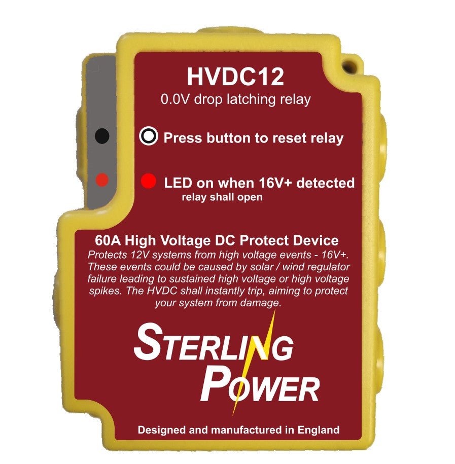 12V battery High Voltage Protection Device 60A rated