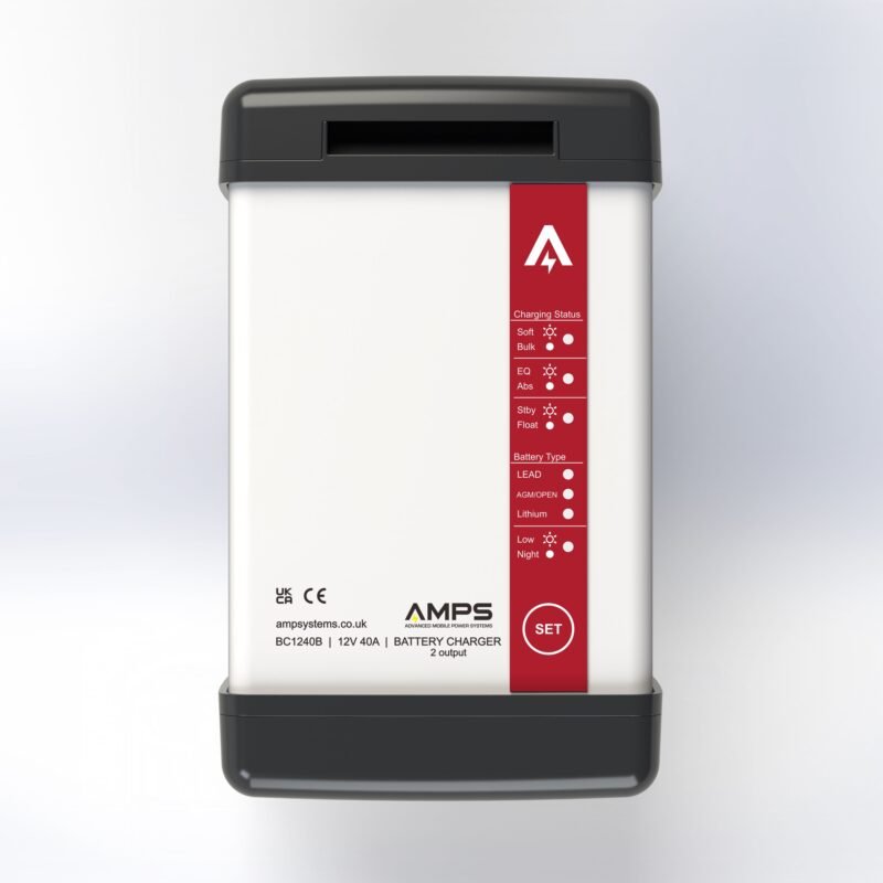 AMPS Battery Charger 12V / 24V / 48V 2 Output
