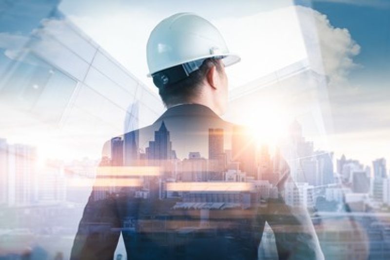 double-exposure-image-engineer-standing-260nw-1135258877